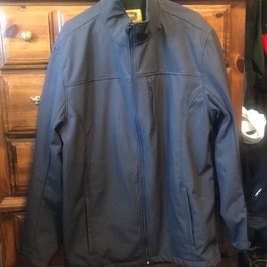 XLT foundry jacket heavier than a windbreaker.